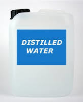 Distilled water